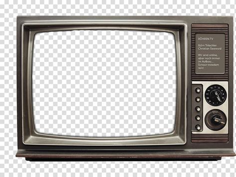 Frame Transparent Background, Crt Tv, Design Tv, Television Set, Texture Graphic Design, Tv Frame, Overlays Transparent, Collage Design, Background Png