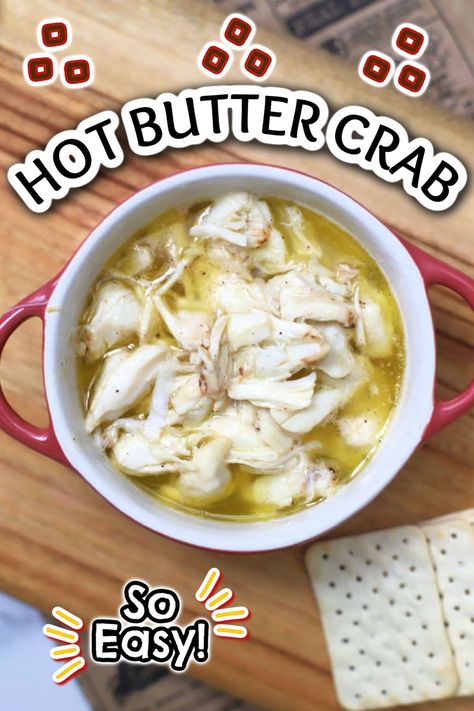 This crab recipe is simply super tender backfin lump crab meat mixed with melted butter, a bit of white wine, and some tasty seasonings. It's seriously a breeze to whip up, but it's so good! You'll find yourself making it all the time! Lump Crab Meat Recipes Appetizers, Sauteed Crab Meat, White Crab Meat Recipes, Crab Appetizers Easy, Jumbo Lump Crab Meat Recipes, Canned Lump Crab Meat Recipes, Fresh Crab Meat Recipes, Crab Recipes Lump, Fake Crab Meat Recipes