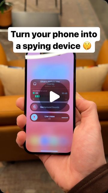 Amin Shaykho on Instagram: "iPhone tip to turn your phone into a spying device 😳 #iphonetips #lifetips" Phone Tricks Iphone, How To Get Rid Of Screen Time On Phone, How To Get Past Screen Time On Iphone, Iphone 7 Hacks And Tips, Iphone Hacks No One Knows, Apple Button On Phone Hack, Spy Devices, Netflix Codes, Iphone Secrets