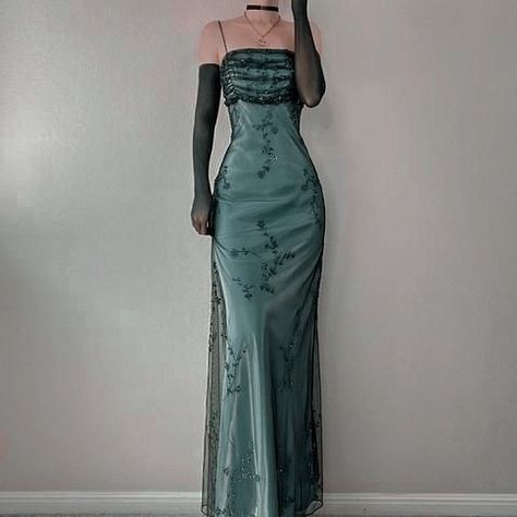 Aesthetic prom dress vintage