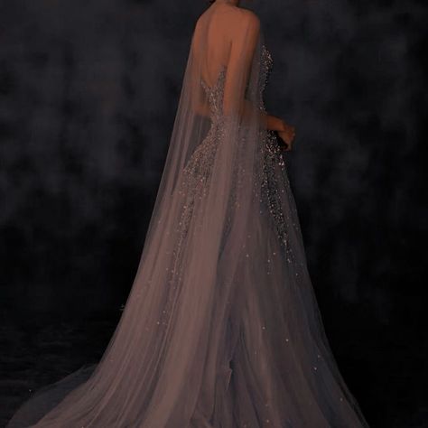 Silver Gown Aesthetic, Silver Fantasy Aesthetic, Ball Dress Aesthetic, Ballgown Aesthetic, Starfall Ball, Greek Goddess Aesthetic, Gown Aesthetic, Silver Gown, Styles Ideas