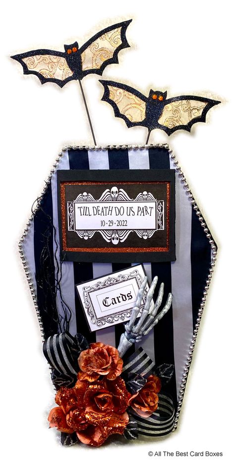 Halloween wedding invitation,Halloween wedding favors,Halloween wedding gift,Halloween wedding bouquet,orange wedding,Halloween card box Halloween Wedding Bouquet, Wedding Bouquet Orange, Halloween Wedding Favors, Beetlejuice Wedding, Gothic Weddings, Halloween Wedding Gifts, Gothic Birthday, Spooky Wedding, Coffin Halloween