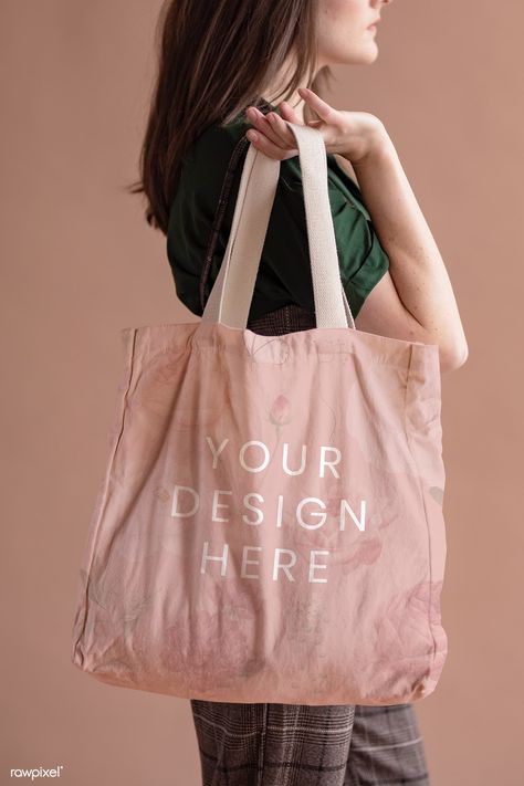 Woman with a tote bag mockup | premium image by rawpixel.com / Felix #picture #photography #inspiration #photo #art Tote Bag Mockup, Cotton Shopping Bags, Photography Bags, Bamboo Bag, Embroidered Tote Bag, Bag Mockup, Inspiration Photo, Eco Bag, Wholesale Bags