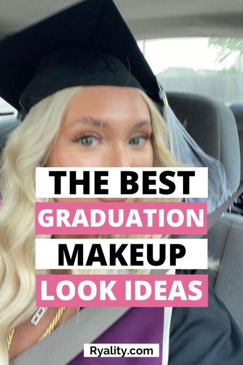 If you’re graduating soon, you’re probably looking for some cute graduation makeup ideas for your special day! Here are the prettiest makeup for graduation ideas to try. Graduation Make Up Natural, College Graduation Makeup, Makeup For Graduation, Graduation Makeup Ideas, Prettiest Makeup, Makeup Look Ideas, Make Up For Graduation, Stunning Makeup Looks, Graduation Look