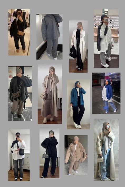 Journalist Aesthetic Outfit, Photo Bestie, Modest Outfits Muslim, Modest Winter Outfits, Estilo Hijab, Hijabi Fits, Stile Hijab, Mode Turban, Muslim Outfits Casual