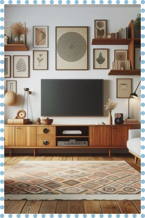 [Promotion] Cozy Mid Century Modern Living Room Minimalist Entertainment Center #cozylivingroominspirationhouse Cozy Entertainment Center, Tv Room Aesthetic, Minimalist Entertainment Center, Modern Living Room Minimalist, Cozy Mid Century Modern, Mid Century Modern Living Room Ideas, Cozy Mid Century Modern Living Room, Cozy Living Room Inspiration, Living Room Minimalist