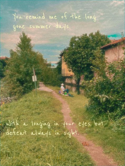 When poetry meets photography. A summer retreat, a summery belonging. #poetry #summervibes #nostalgia #poetrycommunity Poetry Pictures Photography, Poetry About Summer, Summer Nostalgia Quotes, Nostalgia Poems, Poem About Summer, Ipad Moodboard, June Poetry, Summer Nostalgia Aesthetic, Nostalgia Poetry