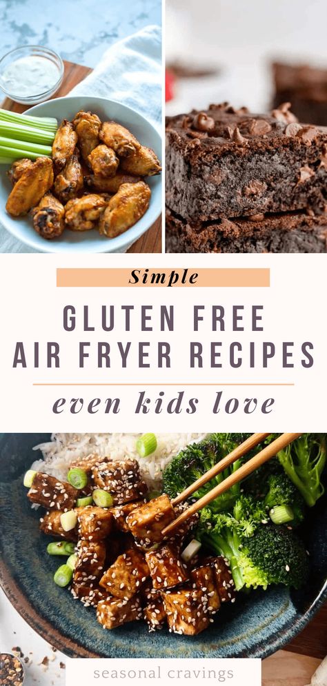 Gluten Free Air Fryer Dessert Recipes, Gluten Free Recipes For Air Fryer, Fodmap Air Fryer Recipes, Gluten Free Dairy Free Air Fryer Recipes, Gluten Free Recipes For Dinner Air Fryer, Gf Air Fryer Recipes, Clean Eating Air Fryer Recipes, Air Fryer Gluten Free Recipes, Low Fat Air Fryer Recipes