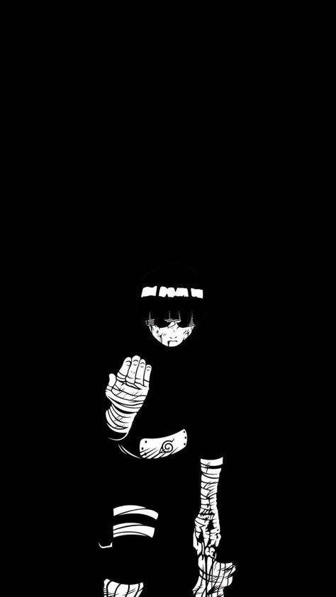 Wallpaper of Rock Lee from Naruto for your phone ! Rock Lee Wallpapers Manga, Naruto Lee Rocks, Dark Anime Wallpapers For Iphone, Naruto T Shirt Design Ideas, Black Naruto Wallpaper, Rock Lee Wallpapers Aesthetic, Naruto Wallpaper Itachi, Rock Lee Training, One Piece Black Wallpaper