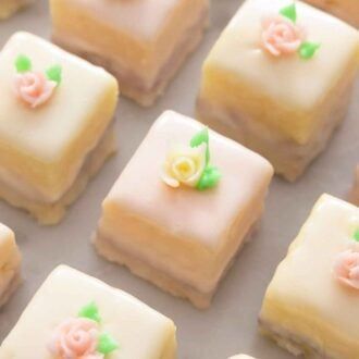 Petit Fours - Preppy Kitchen Easy Petit Four Icing, Petite Fours Recipe, Petit Fours Recipe Easy, Petit Four Icing, Best Cake Recipe, Petit Four Recipes, Cake Calories, Preppy Kitchen, Bite Size Desserts