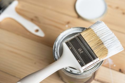 Paint Mistakes, Painting Ikea Furniture, Paint Smell, Laminate Furniture, Outdoor Wood Furniture, Professional Painters, Outdoor Wood, Painters Tape, Cool Paintings