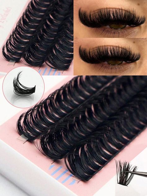 60Pcs Lash Clusters 80D DIY Eyelash Extension DD Curling Volume Individual Lashes Cluster DIY Eyelash Extensions At Home 12/14/16mm Soft Wispy Clusters False EyelashI discovered amazing products on SHEIN.com, come check them out! Eyelash Extensions At Home, Lash Clusters, Diy Eyelash Extensions, Individual Eyelashes, Individual Lashes, Animal Photos, Tablet Stand, Birthday Wishlist, Cute Animal Photos