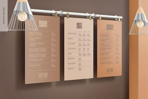 Coffee Shop Price Board, Wall Menu Design Coffee Shop, Coffee Menu Aesthetic, Cafe Menu Board Design, Coffee Menu Design Ideas, Menu Coffee Design, Coffee Shop Menu Ideas, Coffee Menu Board, Menu Board Ideas