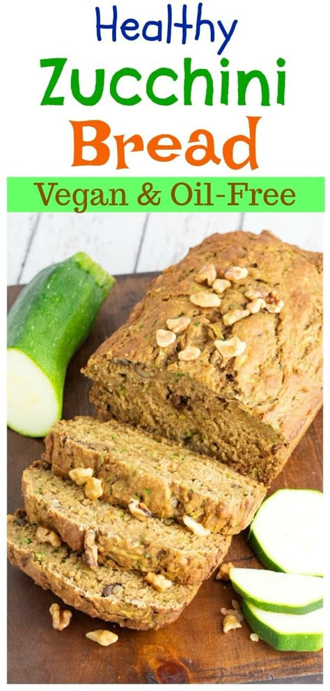 Wfpb Muffins, Wfpbno Recipes, Zucchini Vegan, Vegan Zucchini Recipes, Healthy Zucchini Bread, Easy Zucchini Bread Recipes, Vegan Zucchini Bread, Easy Zucchini Bread, Vegan Breads