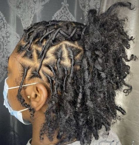 Pin by ren lewis on L O C S in 2022 | Short locs hairstyles, Locs hairstyles, Aesthetic hair Starter Loc Short Styles, Loc Styles After Retwist, Loc Retwist Styles For Women Half Up Half Down, Short Locs Hairstyles Half Up Half Down, Short Locs Retwist Hairstyles, Coil Locs Hairstyles, Different Hairstyles For Locs, Locs Barrel Twist Styles, Started Locs Styles Women