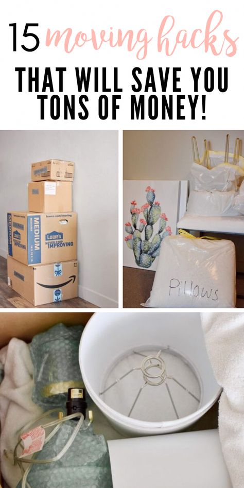 These are the best moving tips and tricks for anyone making the leap! Whether you’re a first time mover or moving pro, packing up an apartment or house, a last minute mover, or even downsizing for a long distance move out of state, these packing tips and hacks will save you money and keep you organized (even with kids)! #moving #movingtips #movingday #packing #packingtips #savemoney Last Minute Moving Tips, Car Packing Hacks Moving Tips, Packing Mirrors For Moving, Moving Tips Long Distance, House Packing Hacks, Best Packing Tips For Moving, House Packing Tips, How To Pack Picture Frames For Moving, Long Distance Moving Tips