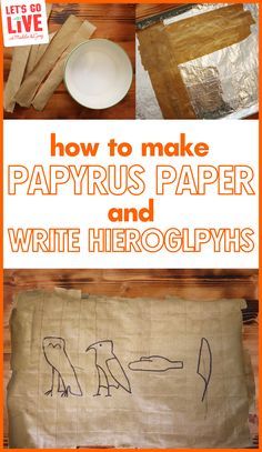 Ancient Egypt Art Projects Middle School, Ancient Egypt Arts And Crafts, Egyptian Crafts For Kids School Projects Ancient Egypt, Egyptian Paper Craft, Egyptian Art Activities, Ancient Egyptian Projects, Papyrus Art Ancient Egypt, How To Make Papyrus Paper Ancient Egypt, Egyptian Crafts For Preschoolers