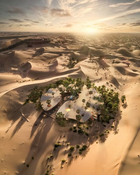 Jasper Architects designs sand dune-inspired hotel in Kuwait Desert Architecture, House Of The Future, Siwa Oasis, Desert Resort, Desert Design, Architecture Images, Desert Oasis, Graduation Project, Hospitality Design