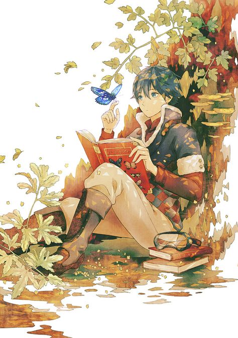 50 anime drawings-What's your name... Hieronymus Bosch, Reading A Book, Arte Fantasy, 판타지 아트, Skagen, I Love Anime, Drawing Tutorials, Art Anime