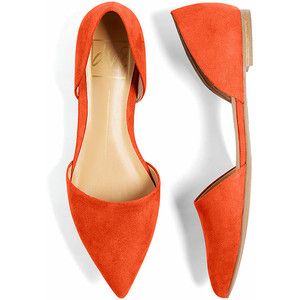 Orange Flats, Stitch Fit, Stitch Fix Outfits, Orange Shoes, Pointy Toe Flats, Stitch Fix Stylist, Spring Shoes, Looks Style, Primavera Estate