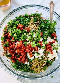 Kosher for Passover Salad Recipes - Meal Ideas for the Feast of Unleavened Bread | Land of Honey Salad With Pepitas, Mexican Kale, Quinoa Chickpea Salad, Feast Of Unleavened Bread, Mexican Quinoa Salad, Cookie And Kate, Kale Quinoa, Kale Quinoa Salad, Mexican Quinoa