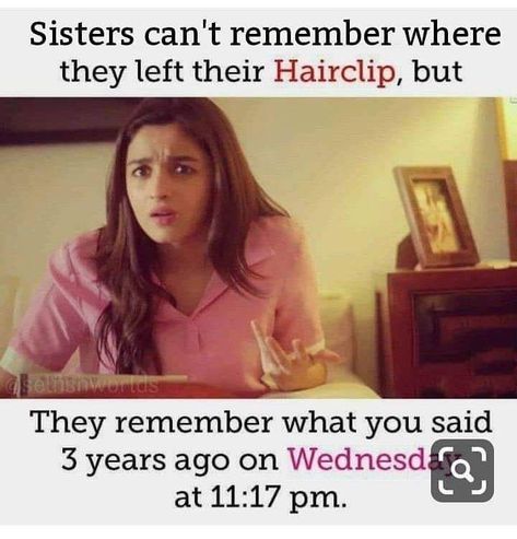 1,176 Likes, 27 Comments - Brother & Sister_Best Friends (@bsbf_page) on Instagram: “Tag-mention-share with your #Brother and #sister 👫 🧡💛💚💙💜 #Follow 💜 @bsbf_page Follow 💙 @bsbf_page…” Siblings Funny Quotes, Girly Facts, Facts Of Life, Sister Quotes Funny, Very Funny Memes, Girls Power, Funny Girls, Funny School Jokes, Funny Girl Quotes