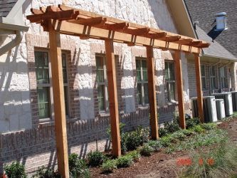 PERFECT! small pergolas and arbors | | Skinny Garden Pergola ... Pergola Small Garden, Small Garden Pergola, Small Pergola, Arbor Ideas, Garden Pergola, Trellis Ideas, Building A Pergola, Garden Vines, Garden Arbor