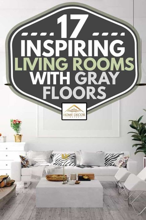 Living Room Colors With Gray Floors, Living Room Rugs For Grey Floors, Modern Living Room With Grey Floor, Grey Floor Rugs Living Room, Light Gray Home Decor, Gray Wood Floors Living Room Decor Modern, Grey Tile Living Room Ideas, Gray Flooring Dining Room, Grey Floor Brown Furniture