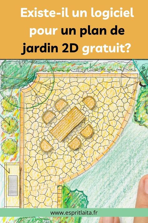 Un article répertoriant des solutions pour réaliser soi-même son plan de jardin 2D #jardin #jardinage How To Plan