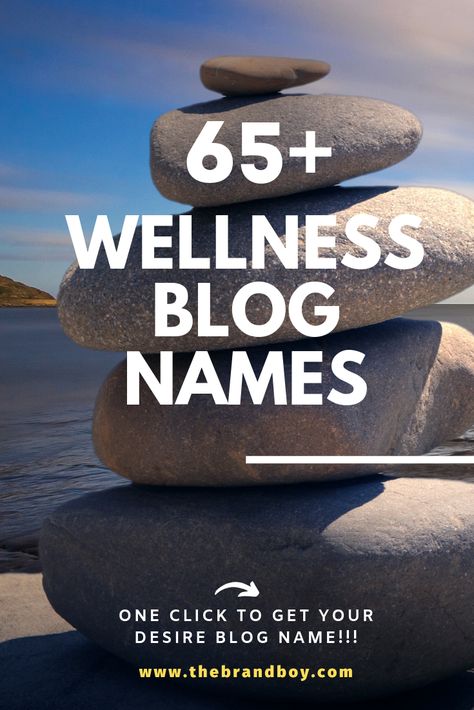 Here are some Ingenius wellness blog names to inspire you on wellness. Wellness Brand Name Ideas, Wellness Name Ideas, Wellness Business Name Ideas, Magazine Name Ideas, Employee Wellness Programs, Wellness Challenge, Wellness Plan, Wellness Shots, Wellness Community