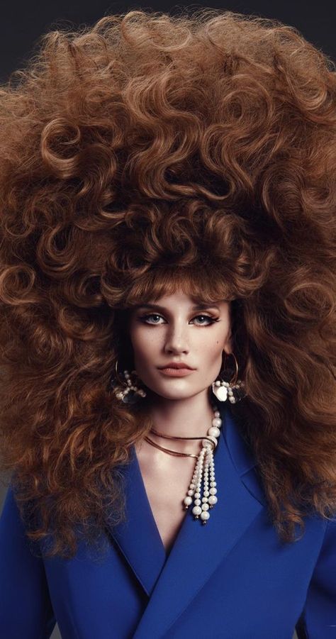 Weird Hair, Drag Wigs, Disco Queen, A Lot Of Hair, Bouffant Hair, Wacky Hair Days, 80s Hair, Wacky Hair, Super Hair