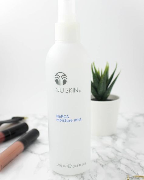 Las Cosas Buenas on Instagram: “Happiness is just a spray away! Freshen up in a heartbeat with #nuskin NaPCA moisture mist 💙. This provides a cooling, refreshing lift as…” Moisture Mist, In A Heartbeat, Mist, Hand Soap Bottle, Shampoo Bottle, Facial, Moisturizer, Spray, My Saves