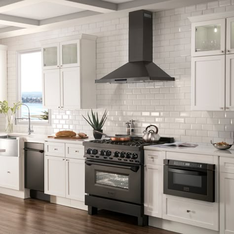 Zline Autograph Edition, Zline Kitchen, Microwave Drawer, Kitchen Appliance Packages, Steel Tub, Dual Fuel Ranges, Wall Mount Range Hood, Appliance Packages, Gas Oven