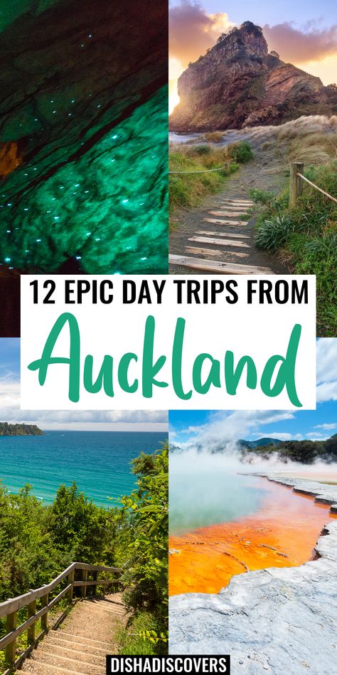 Day Trips From Auckland, Auckland New Zealand Photography, Auckland New Zealand Aesthetic, Travel Bucket Lists, Things To Do In Auckland, Auckland Travel, Best Weekend Trips, Australia Trip, New Zealand Itinerary