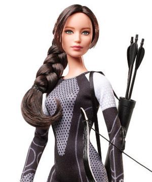 #Products The Hunger Games Catching Fire, Hunger Games Katniss, Hunger Games Catching Fire, Im A Barbie Girl, Mtv Movie Awards, Bow And Arrow, Katniss Everdeen, Barbie Fashionista, Destiny's Child