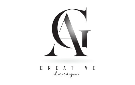 Ag Logo Design Creative, A G Logo Design, Ga Logo Design, G Letter Design, G Monogram Logo, Ag Logo, Wallpaper Iphone Quotes Backgrounds, G Logo Design, Logo Monogramme