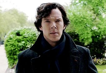 Pin for Later: Don't Lie — You're Still Obsessed With Benedict Cumberbatch as Sherlock His Hair Is Always Perfectly Tousled Benedict Cumberbatch Birthday, Sherlock Gif, Sherlock Holmes John Watson, Sherlock Holmes 3, Benedict Sherlock, Mrs Hudson, Dr Watson, Sherlock Holmes Bbc, Sherlock Fandom