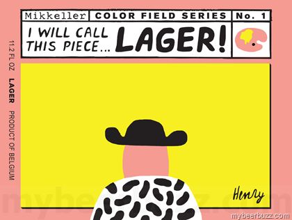 Mikkeller Illustration, Lager Beer, Colour Field, People Together, Beer Label, Good People, Cosmos, No 1, Beer