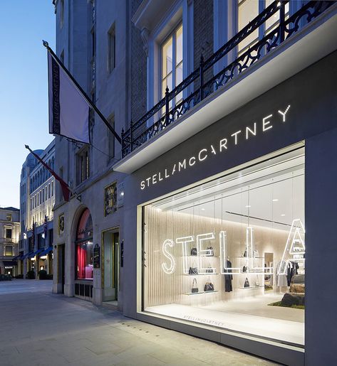 Stella Mccartney Aesthetic, Fashion Retail Interior, Stella Mcartney, Bond Street London, Stella Mc, Aesthetic Shop, Retail Interior, Store Design Interior, Fashion Stores