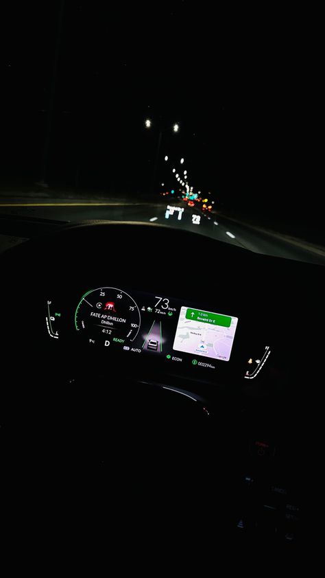 2023 Accord Instrument cluster at night #accord #honda #canada Honda Accord Touring, Instrument Cluster, Honda Accord, At Night, Quick Saves