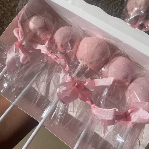 Pink cake pops 🎀 -My brother requested some birthday cake pops so I attempted to do them myself! I didn’t have the pearls so sanding sugar shall do! They are so delicious 🌸 -tags #cakepops #pinkcakepop #birthdaycakepops #pink #explorepage #foryoupage #fyp #treatbusiness #smallbusiness #california #menifee #beaumont #menifeetreatmaker #beaumonttreatmaker Pink Cake Balls, Girly Cake Pops, Pink Cakepops, Pink Cake Pops, 20 Birthday Cake, Sanding Sugar, Girly Cakes, Birthday Cake Pops, Frontal Hairstyles