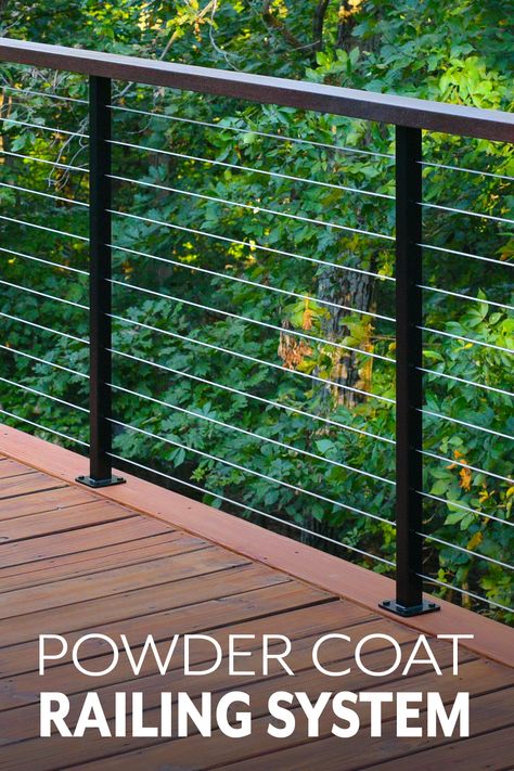 Stainless Steel Deck Railing, Modern Cable Railing, Black Cable Deck Railing, Horizontal Cable Deck Railing, Outdoor Cable Railing, Exterior Cable Railing, Horizontal Cable Railing, Steel Cable Deck Railing, Composite Deck With Cable Railing