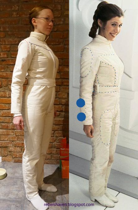 Hoth Leia, Leia Hoth, Princess Leia Hair, Princess Leia Costume, Journal October, Alice Costume, Leia Costume, Leia Star Wars, Kwik Sew Patterns