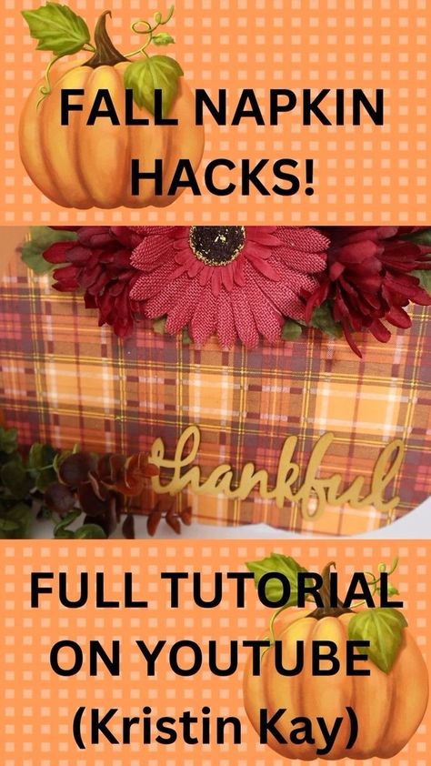 Kristin Kay DIY on Reels | Taylor Swift · New Romantics Taylor Swift New Romantics, Fall Crafts For Adults, Fall Fun Food, Fall Napkins, Taylor Swift New, Wood Items, Fall Craft, Fall Items, New Romantics