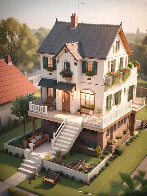 Sims Houses, Sims 4 House Plans, Sims 4 House Building, Sims 4 House Design, Casas The Sims 4, Sims Building, Sims House Plans, Architecture Model House, Sims House Design