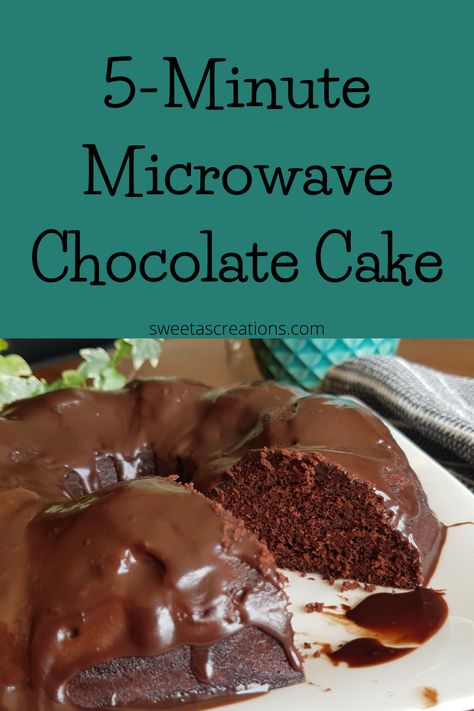 Microwave Chocolate Cake, Microwave Cake Recipe, Microwave Chocolate Cakes, Microwave Mug Recipes, Easy Microwave Recipes, Microwave Dessert, Delicious Chocolate Cake, Microwave Baking, Microwave Cake