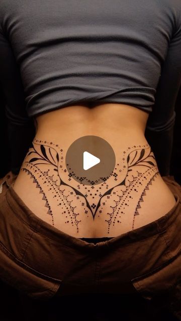 Chest Piercings For Women, Under Buttcheek Tattoo Women, Breast Tattoos For Women, Chest Piercing, Seattle Tattoo, San Jose Ca, Hip Tattoo, Blackwork Tattoo, Creative Tattoos