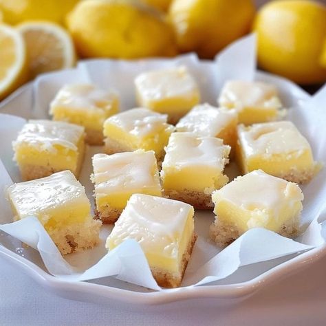 Lemonies (Lemony Brownies) 12tomatoes Recipes, Loaded Potato Casserole, French Onion Pork Chops, Cracker Barrel Chicken, Tomatoes Recipes, Lemon Brownies, Cinnamon Scones, 12 Tomatoes Recipes, 12 Tomatoes