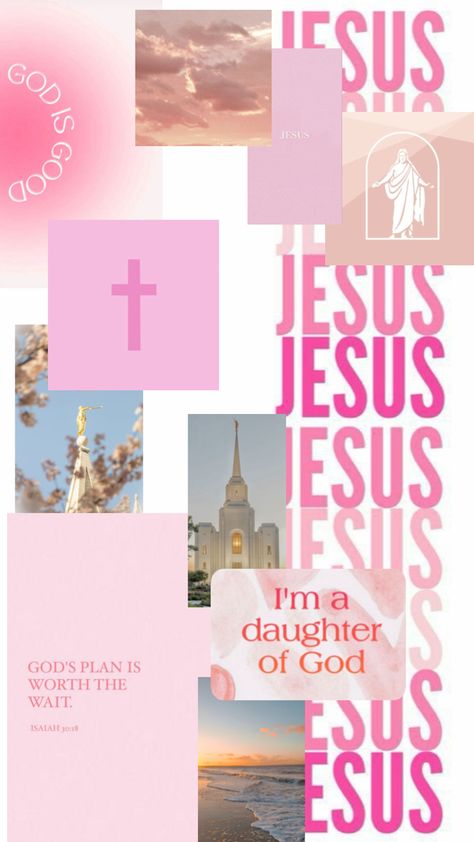 pink jesus collage💖🌸 Jesus Collage, Cute Bible Verses, Christian Iphone Wallpaper, Scripture Wallpaper, Wallpaper Bible, Cute Bibles, Christian Quotes Wallpaper, Bible Verse Background, Christian Backgrounds