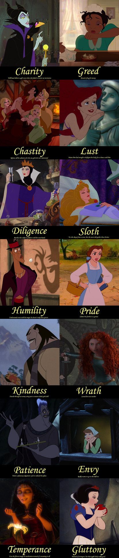 Disney Villain Virtues and Princess Sins by stachan on DeviantArt Disney Villain, Film Disney, Quotes Disney, Disney Life, Disney Memes, Disney Kids, The Lion King, Disney Quotes, Disney Funny